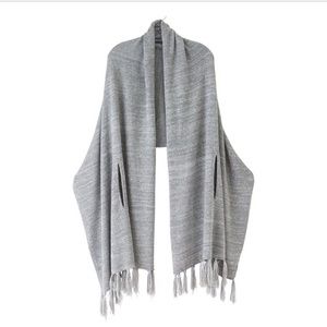 Women’s gray sequins wrap